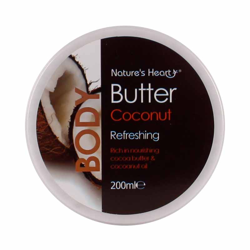 AQUA THERAPY NATURES HEART/BODY BUTTER COCONUT 200ML