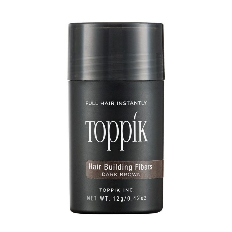 TOPPIK HAIR DUILDING FIBERS 12G/DARK BROWN