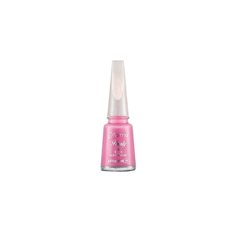 FLORMAR PEARLY NAIL ENAMEL PL124 LIGHT SALMON