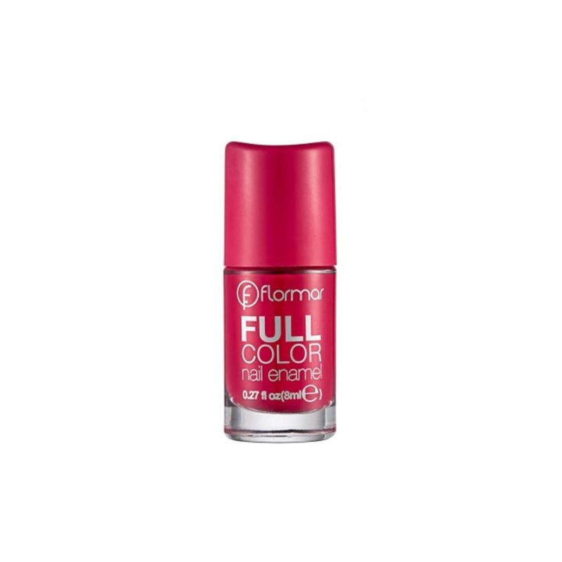 FLORMAR FULL COLOR NAIL ENAMEL FC13 SQUASHED RASPBERRY