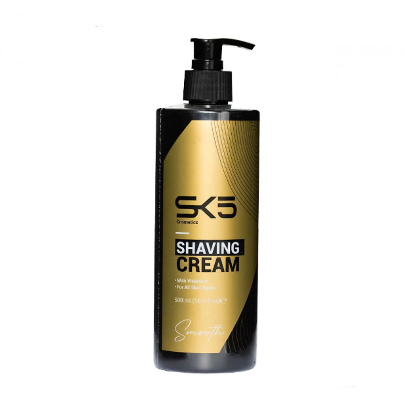 BLACK SHAVING CREAM - BLACK 500ML
