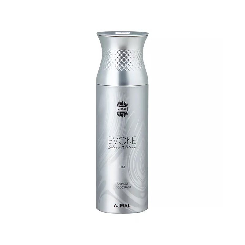AJMAL EVOKE SILVER-HIM DEO 200ML