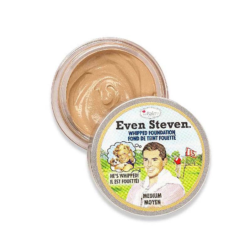 THE BALM EVEN STEVEN WHIPPED FOUNDATION - MEDIUM/DARK