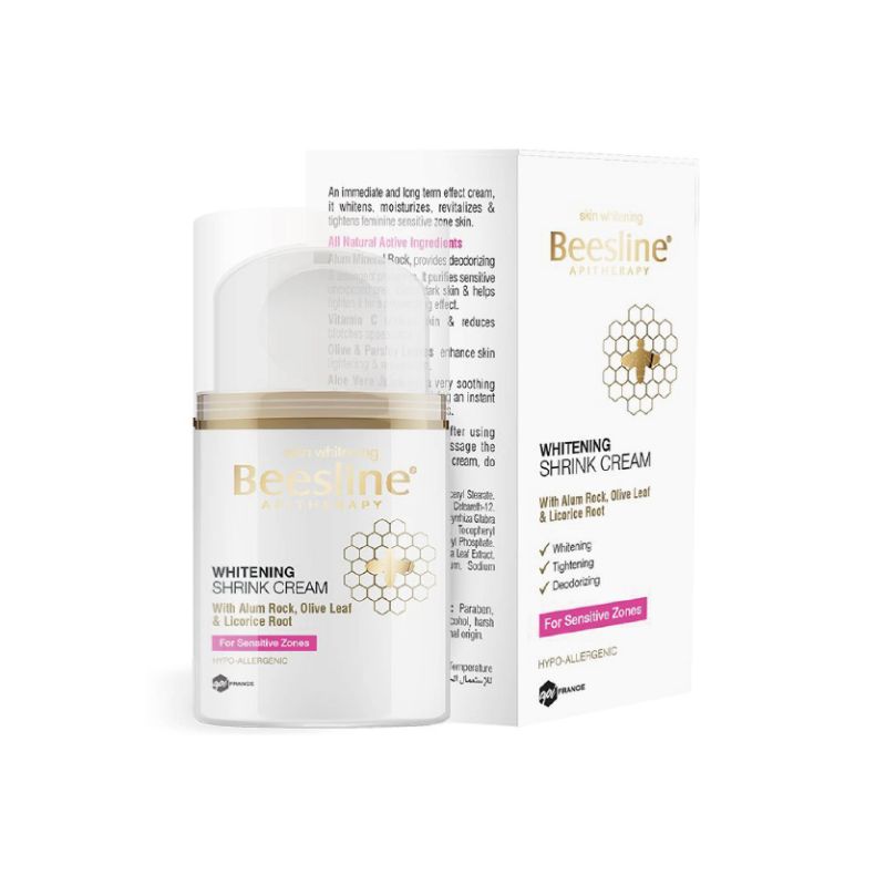 BEESLINE SHRINK WHITENING SENSITIVE ZONE CREAM 50ML