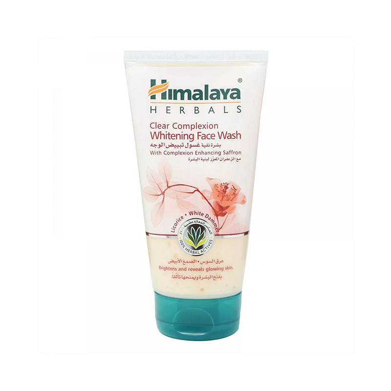 HIMALAYA CLEAR COMPLEXION WHITENING FACE WASH 150ML
