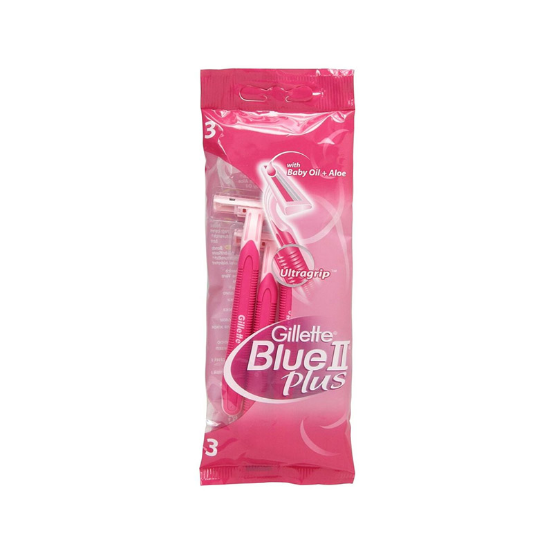GILLETTE BLUE PLUS 3 PCS