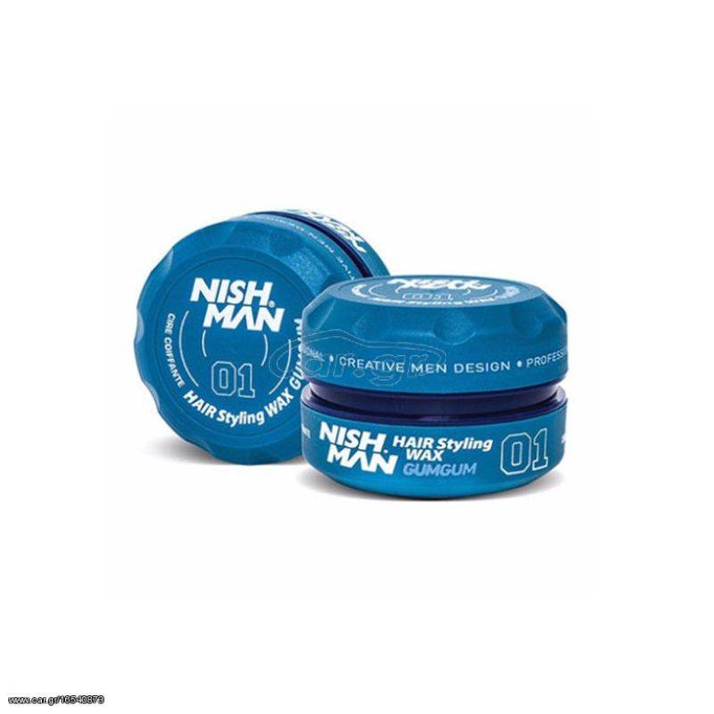 NISH MAN HAIR STYLING WAX GUMGUM 01