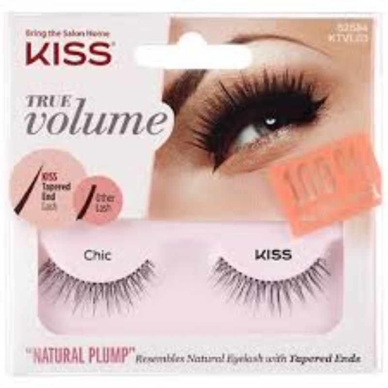 رموش KISS KTV  TRUE VOLUME  CHIC