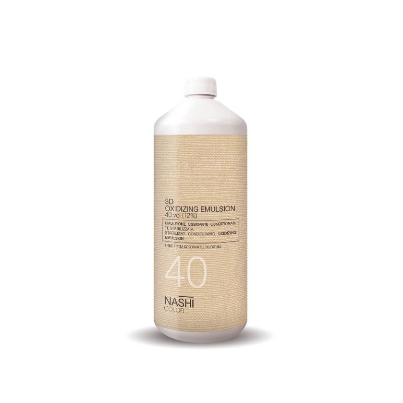 NASHI COLOR 3D OXIDIZING EMULSION - 40 VOL. 1000ML 12%