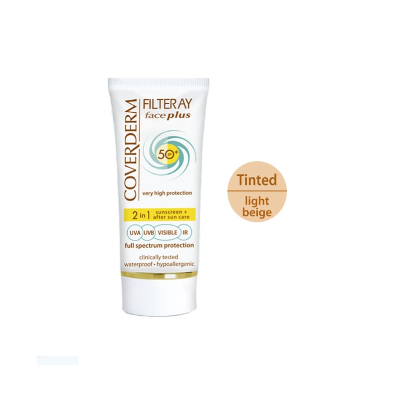 COVERDERM FILTERAY PLUS OILY TINTED SPF 50
