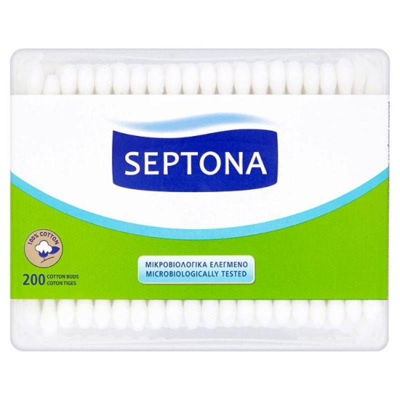 SEPTONA COTTON BUDS REETANGULAR BOX 200 قطن اذن