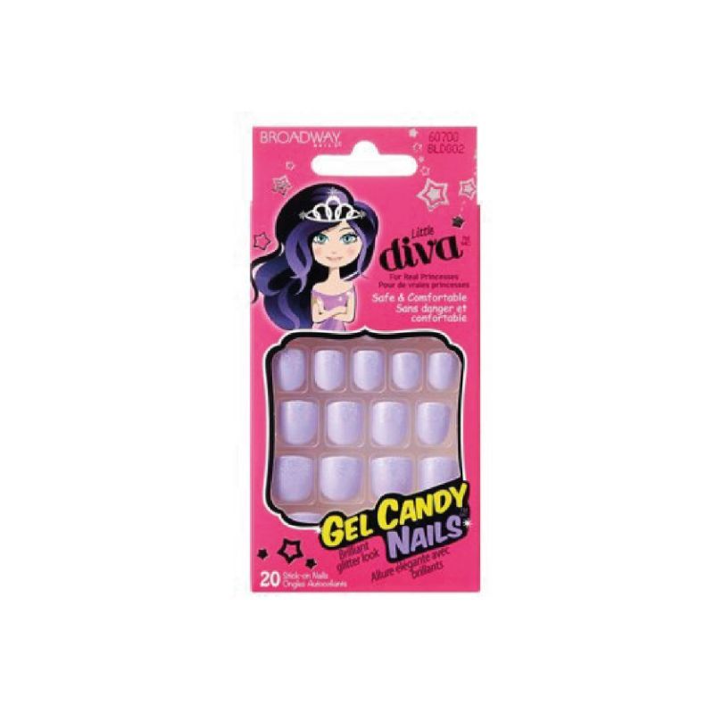 KISS LITTLE DIVA 24 NAILS ONGLES BLDG02