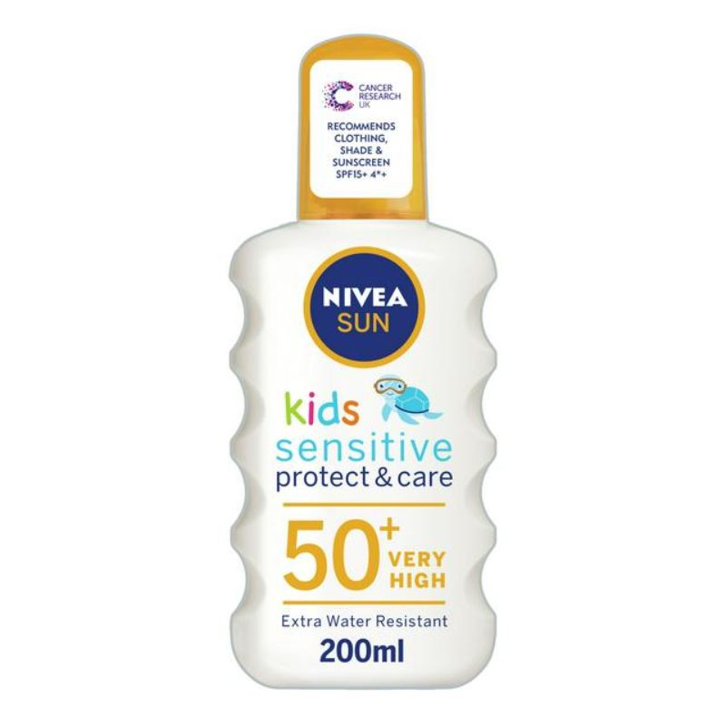 NIVEA KIDS SENSITIVE 50+ SUN SPRAY 200ML
