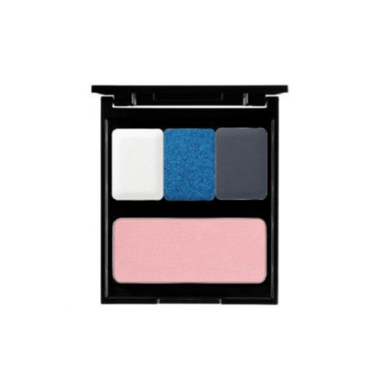 PIERRERENE PALLET MATCH SYSTEM GLAMOUR BLUE (3PCS EYESHADOWS +ROUGE)