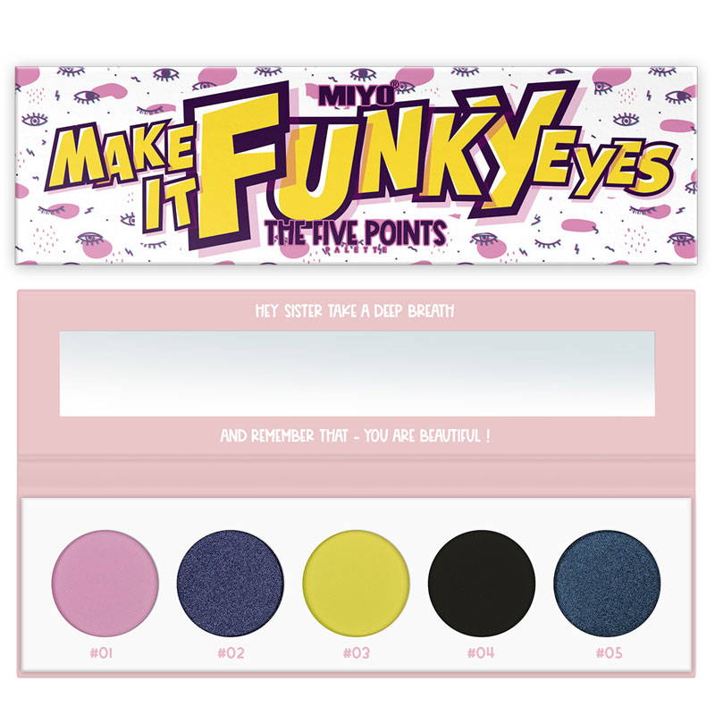 MIYO FIVE POINT PALETTS EYESHADOWS _26 HARMONICS