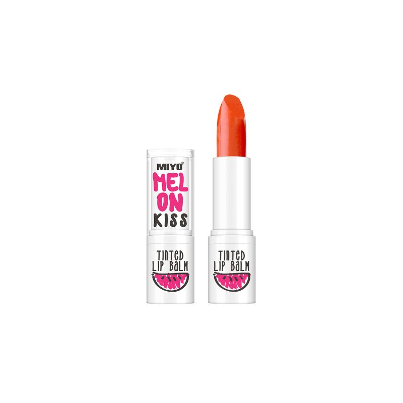 MIYO MELON  KISS TINTED LIP BALM_04 FRENCH CORAL