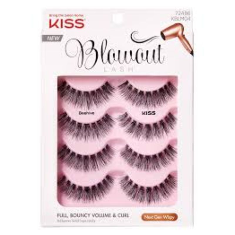 KISS - KBLM04C - BLOWOUT LASH MULTI PACK 4 - BEEHIVE