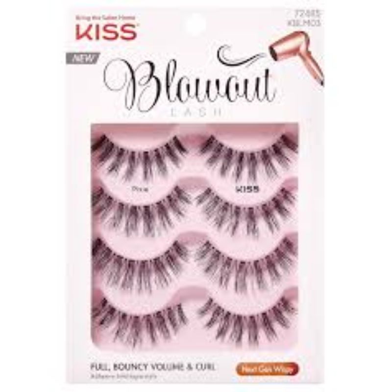 KISS - KBLM03C - BLOWOUT LASH MULTI PACK 4 - PIXIE02