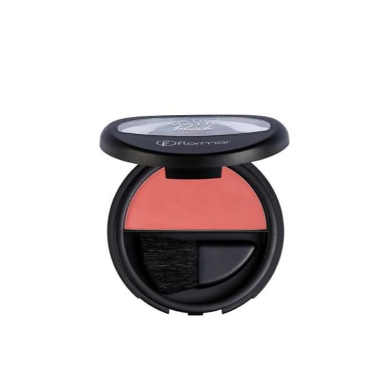 FLORMAR SATIN MATTE BLUSH ON 004 ROSE CORAL