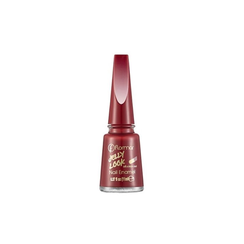 FLORMAR JELLY LOOK NAIL ENAMEL JL47 RED TILE