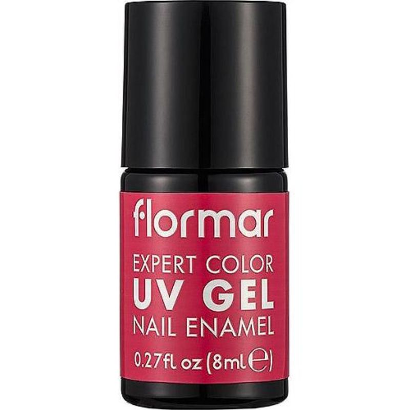 FLORMAR EXPERT CLR UV GEL NAIL ENAMEL ROSE CANDY 10