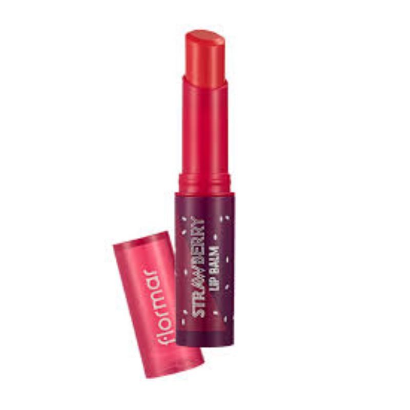 FLORMAR - LIP BALM STRAWBERRY