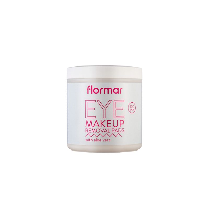 FLORMAR EYE MAKE UP REMOVER PADS 100PCS