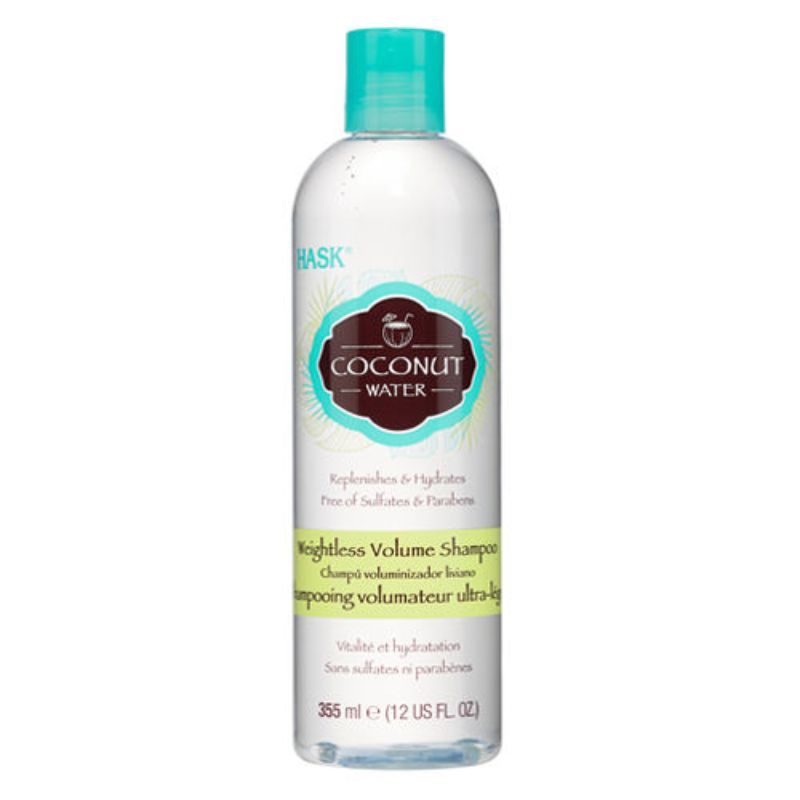 HASK COCONUT WATER WEIGHTLESS VOLUME SHAMPOO 355ML