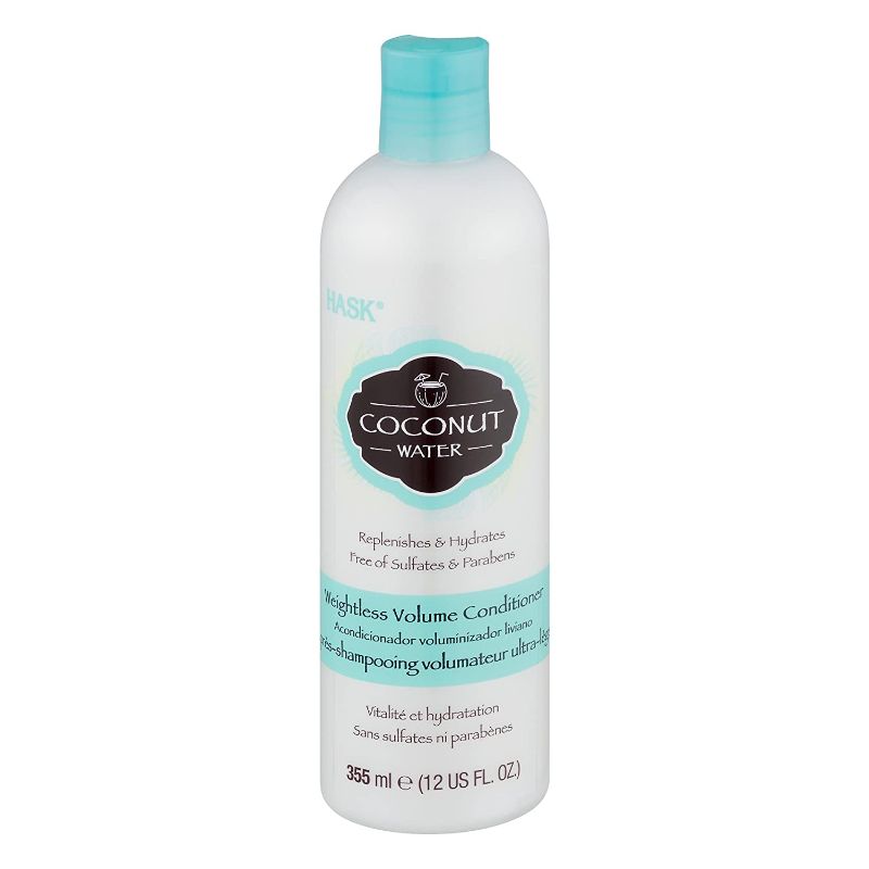 HASK COCONUT WATER WEIGHTLESS VOLUME CON 355ML