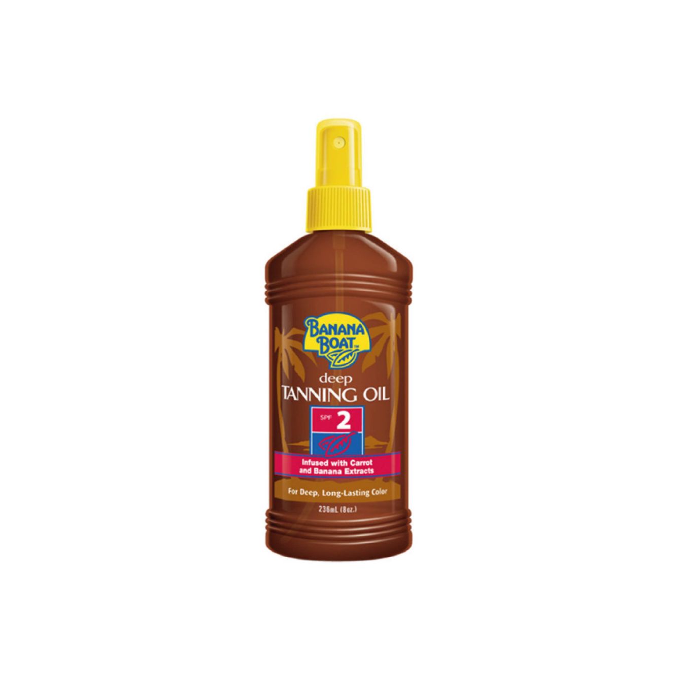 BANANA BOAT SPF2 DEEP TANNING OIL 236ML