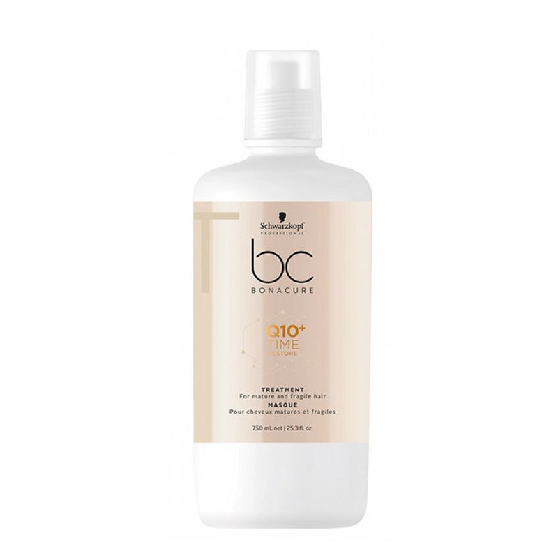 SCHWARZKOPF BONACURE Q10+ TIME RESTORE TREATMENT 750ML