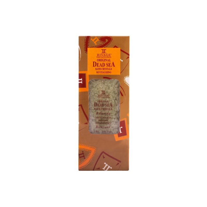 RIVAGE DEAD SEA BATH SALTS - RELAXING 1 KG