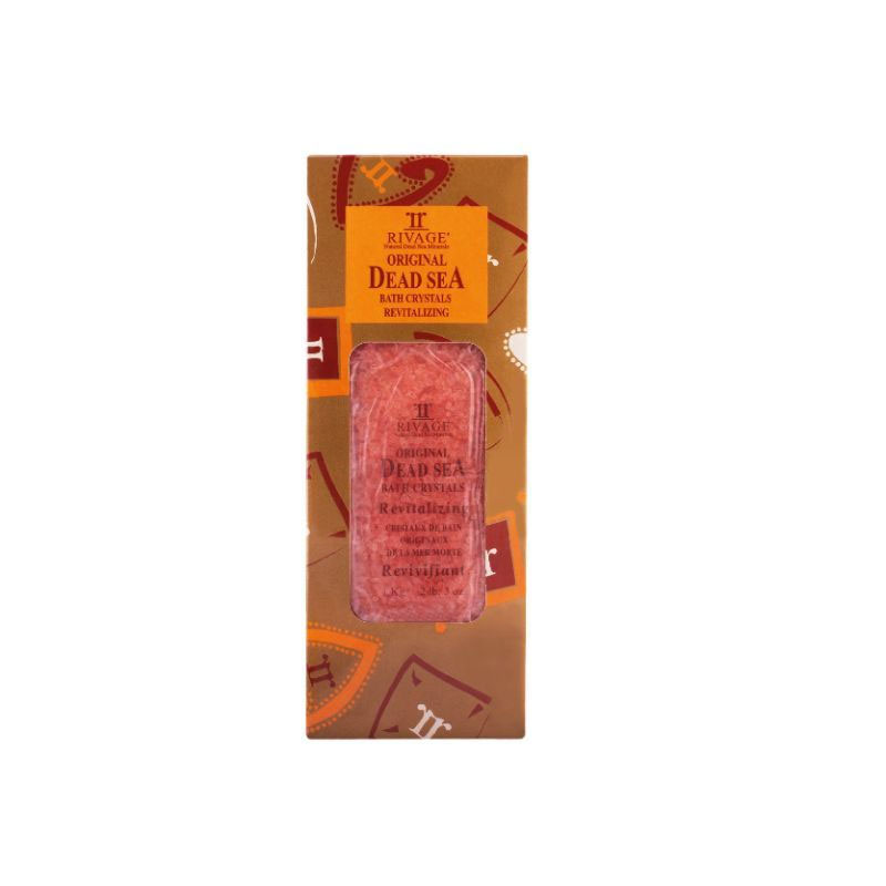 RIVAGE ORIGINAL DEAD SEA BATH CRYSTALS - REVITALIZINGCARTON 1 KG