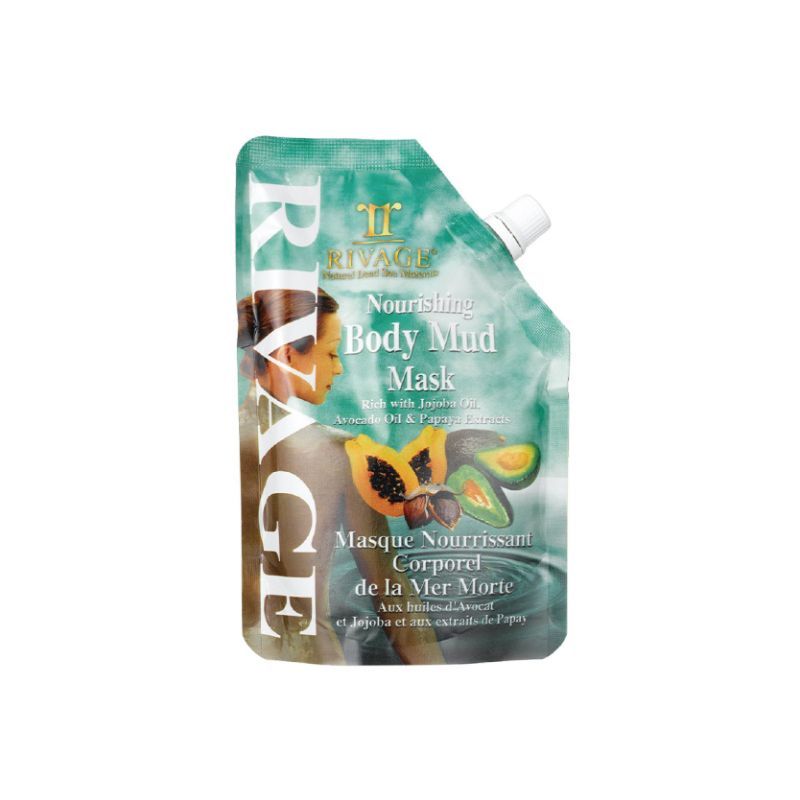 RIVAGE NOURISHING BODY MUD MASK POUCH 500 G
