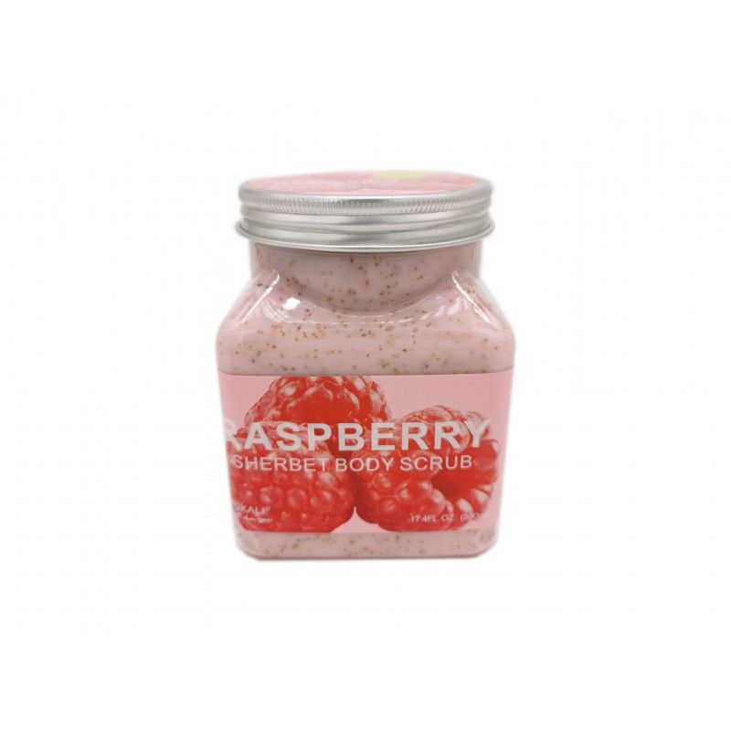 WOKALI RASPBERRY BODY SCRUB 500ML