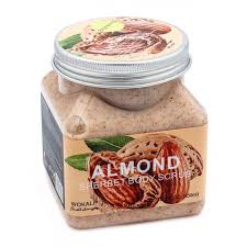 WOKALI ALMOND BODY SCRUB 500ML