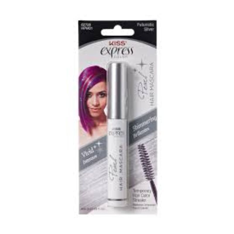 KISS HAIR PEARL MASCARA - FUTURISTIC SILVER