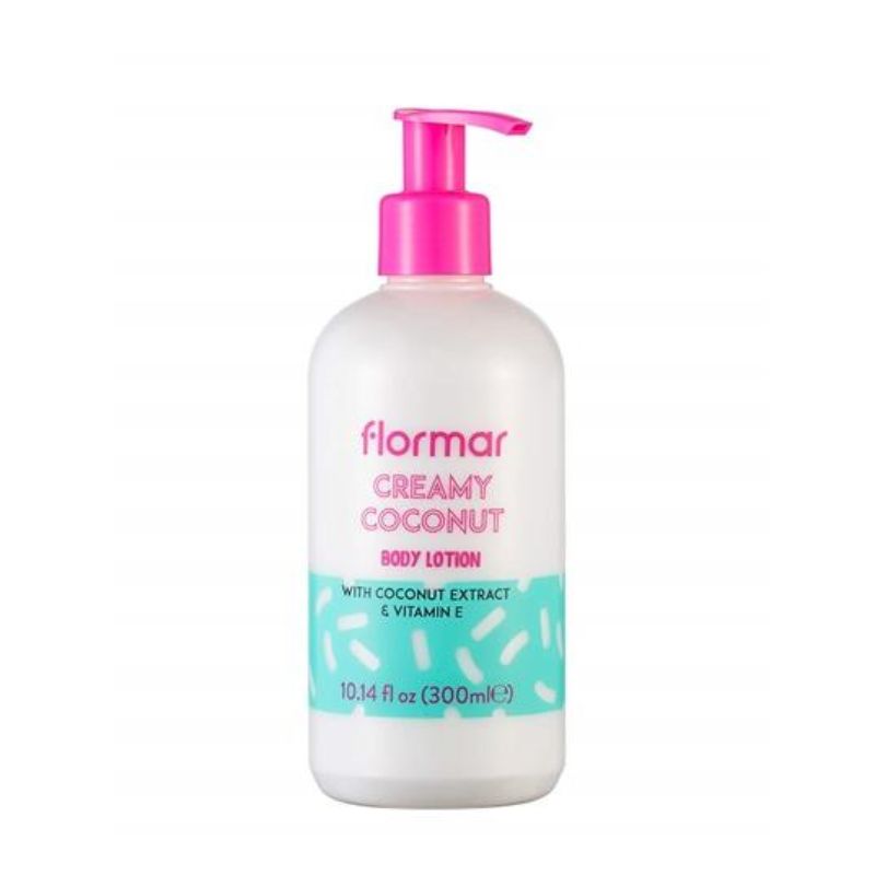 FLORMAR LOTION PUMP CREAMY COCONUT 300ML