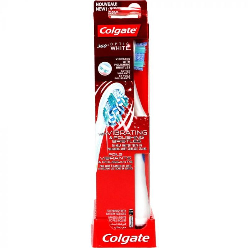 COLGATE  OPTIC  WHITE  MED.  TB  POWER SONIC