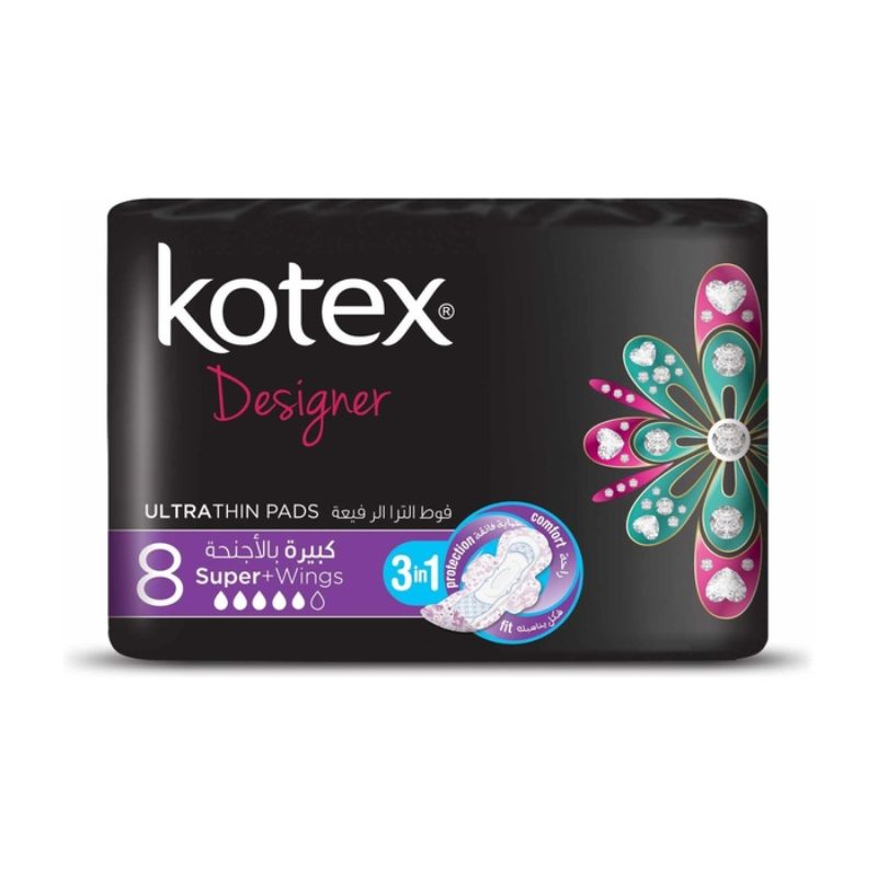 KOTEX FEMININE PADS ULTRA SUPER PLUS 8X16