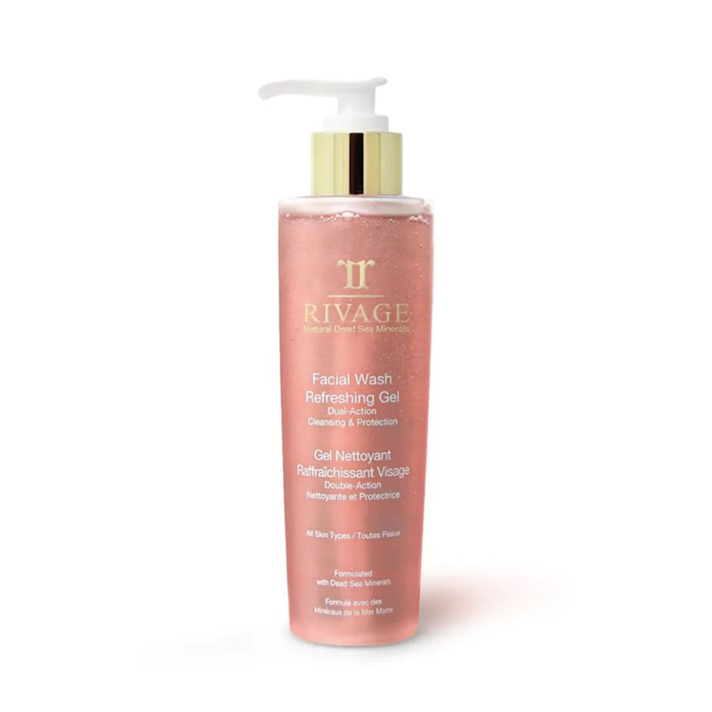 RIVAGE FACIAL WASH REFRESHING GEL BOTTLE 180 ML