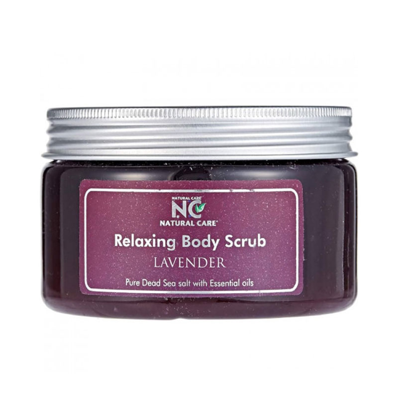 NATURAL CARE RELAXING BODY SCRUB WITH ROSE LAVENDER OIL 300GR