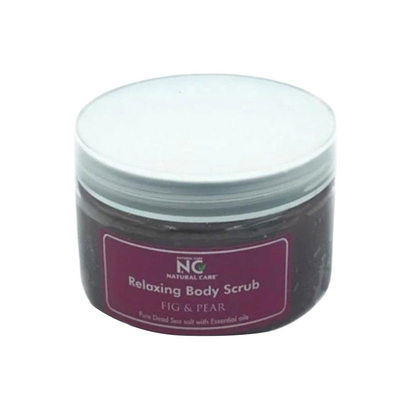 NATURAL CARE RELAXING BODY SCRUB WITH FIG PEAR OIL 300GR