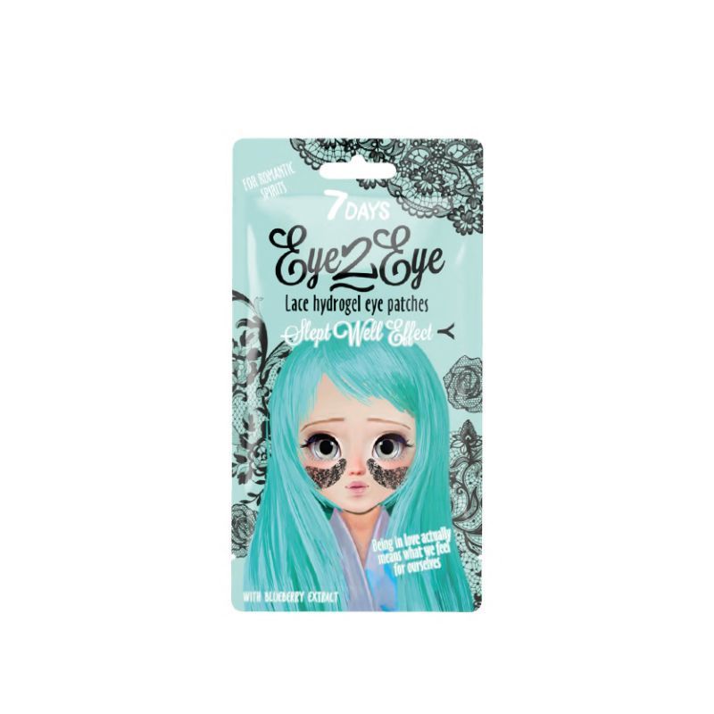 7 DAYS LACE HYDROGEL EYE PATCHES FOR ROMANTIC SPIRITS