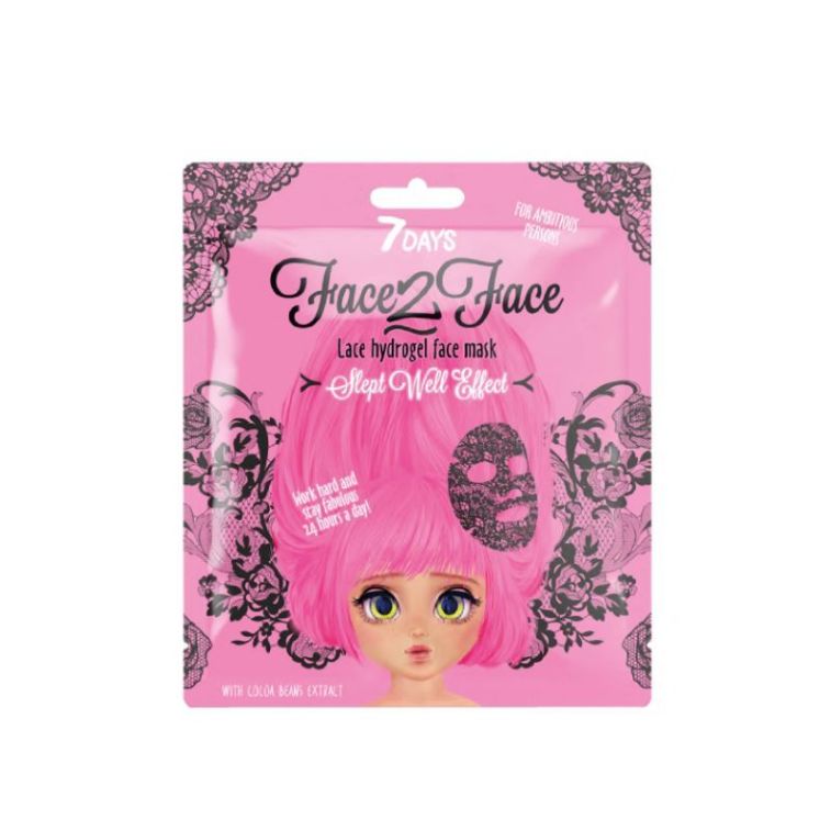 7 DAYS LACE HYDROGEL FACE MASK FOR AMBITIOUS PERSONS