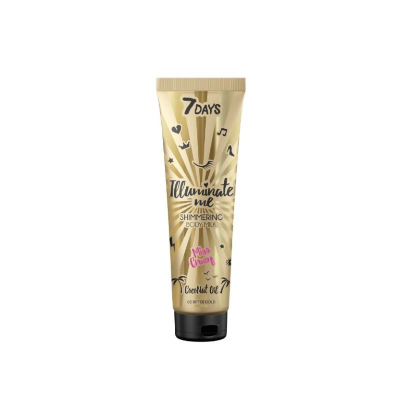 7 DAYS SHIMMERING BODY MILK MISS CRAZY 150 ML