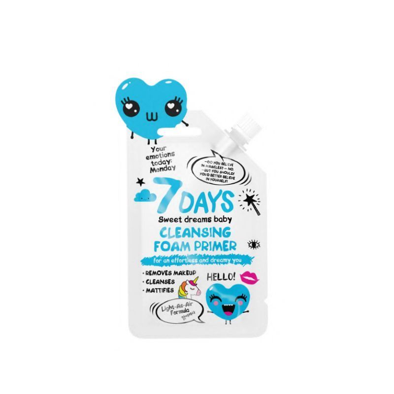 7 DAYS YOUR EMOTIONS TODAY CLEANSING FOAM PRIMER
