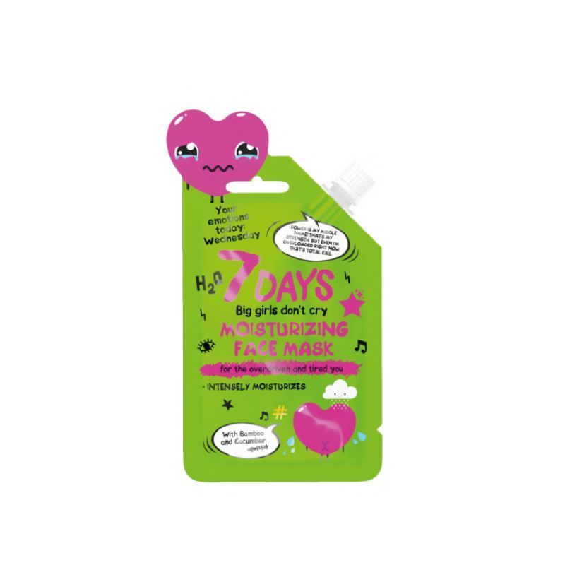 7 DAYS YOUR EMOTIONS TODAY MOISTURIZING FACE MASK FOR THE OVERDRIVEN AND TIRED