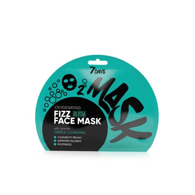 7 DAYS FIZZ FACE MASK GENTLE CLEANSING JASMINE