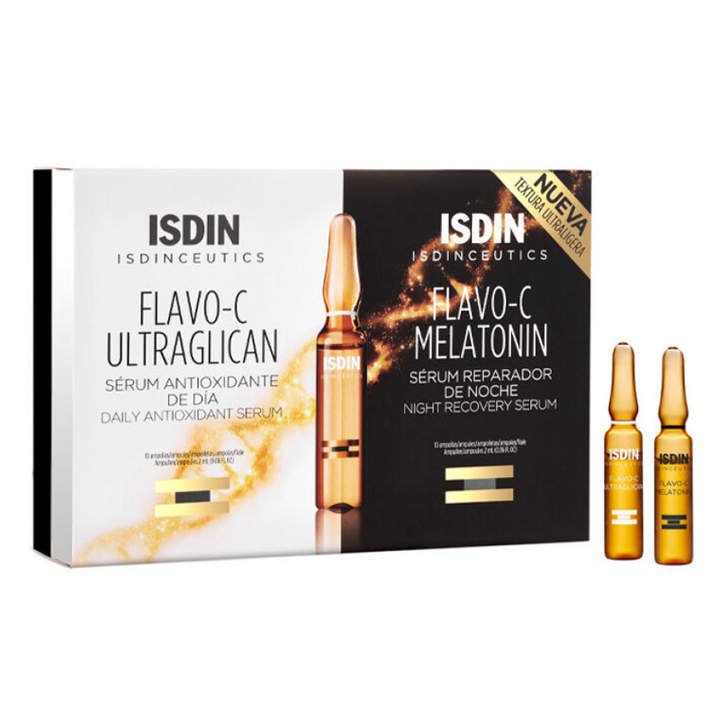 ISDIN CEUTICS FLAVO C COMBO ULTRAGLICAN&MELATONIN 20VIALS *2ML